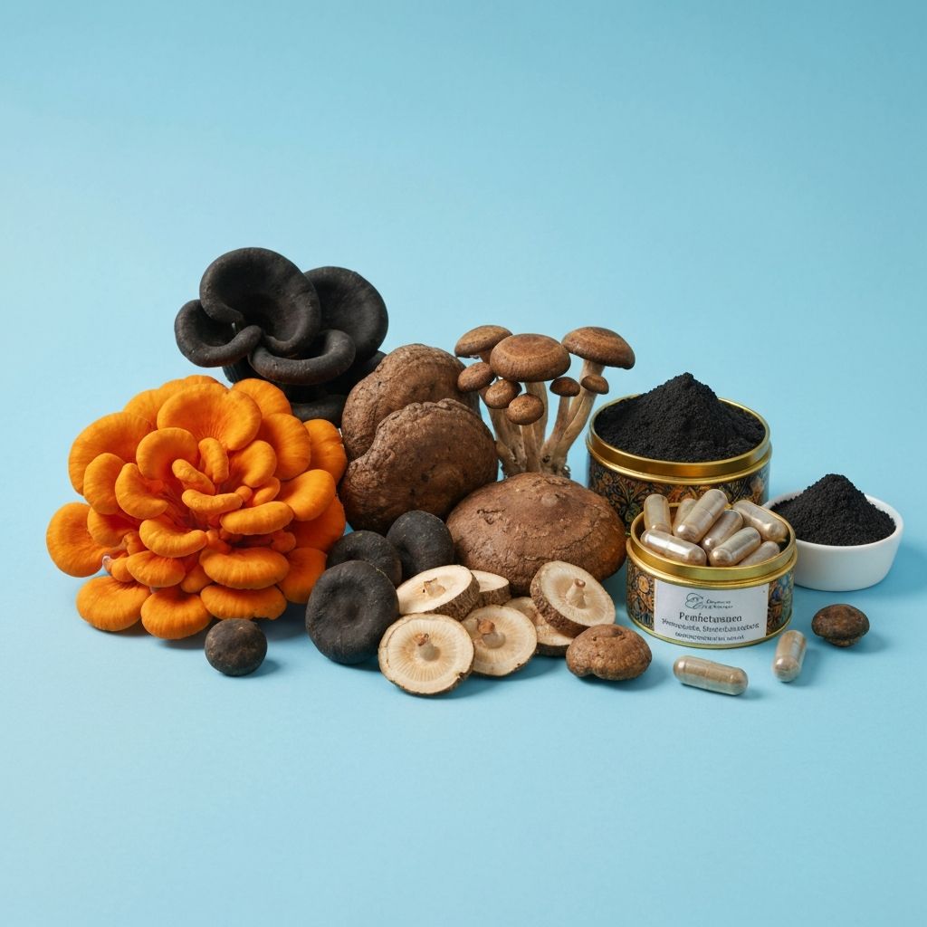 Bộ Sưu Tập Nấm Mối Đen Thủ Công